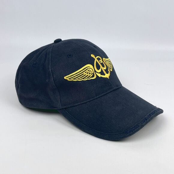 Breitling Hat Swiss Chronographs Watch Since 1884 Embroidered Navy Strapback - Picture 2 of 14